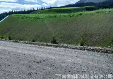 祁連至俄堡公路邊坡綠化